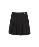 Women's Pleated Skirt - Black