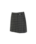 Women's Seasonal Pattern Skirt - Black
