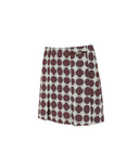 Women's Seasonal Pattern Skirt - Brown