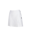Women's Double Pleats Skirts - White