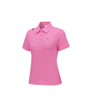 Women's Wave Textured Transition Short Sleeve T-Shirts - Pink