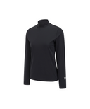 Women's Essential High Neck Baselayer - Black