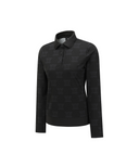 Women's Logo Pattern T-Shirt - Black