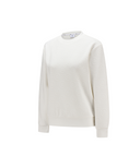 Women's Jacquard Sweatshirt - Off White