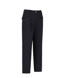 Women's Tapered Zip Point Pants - Black