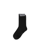 Men's Basic Middle Socks - Black