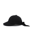 Women's Ribbon Ball Cap - Black