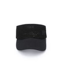 Women's Paisely Raffia Cap - Black