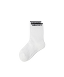 Women's Basic Middle Socks - White