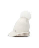 Women's Knit Pom Cap - Ivory