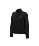 Women's Boucle Padded Sweater Cardigan - Black