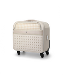 Uni Stud Vintage Wheel Boston Bag - Ivory