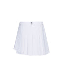 Women Pleats Half H/PT - White
