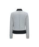 ANEW Golf Women's Wind Block Zip-Up Cardigan - Melange Gray