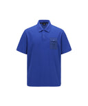 Men's Pocket Detail Short T-Shirt - Royal Blue