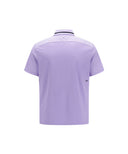 Men's Back Triangular Point Short T-Shirt - Lavender