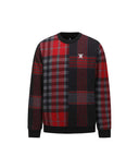 Men's Check Point Sweater - Black