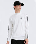 Men's Essential Half Neck Pullover - White