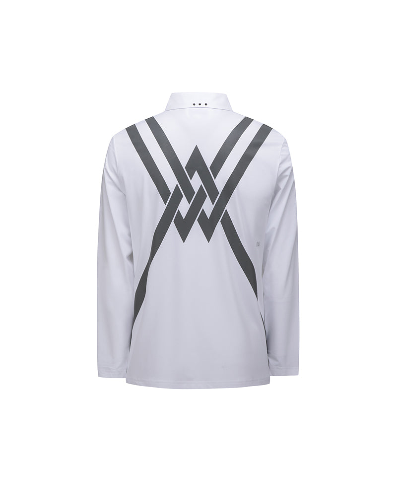 Men's Back Signature Logo Long T-Shirt