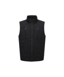 ANEW Golf Men Diagonal Incision Point Down Vest - Black