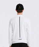 Men's Essential Half Neck Pullover - White
