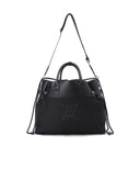 String Boston Bag - Black