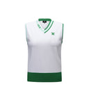 [Legacy Sale] Women's V-Neck Sweater Vest - White