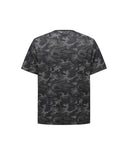 Men New Camouflage Short T-Shirt - Black