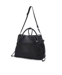 String Boston Bag - Black