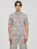Men's Rain Logo Sweater Half Pant - Beige
