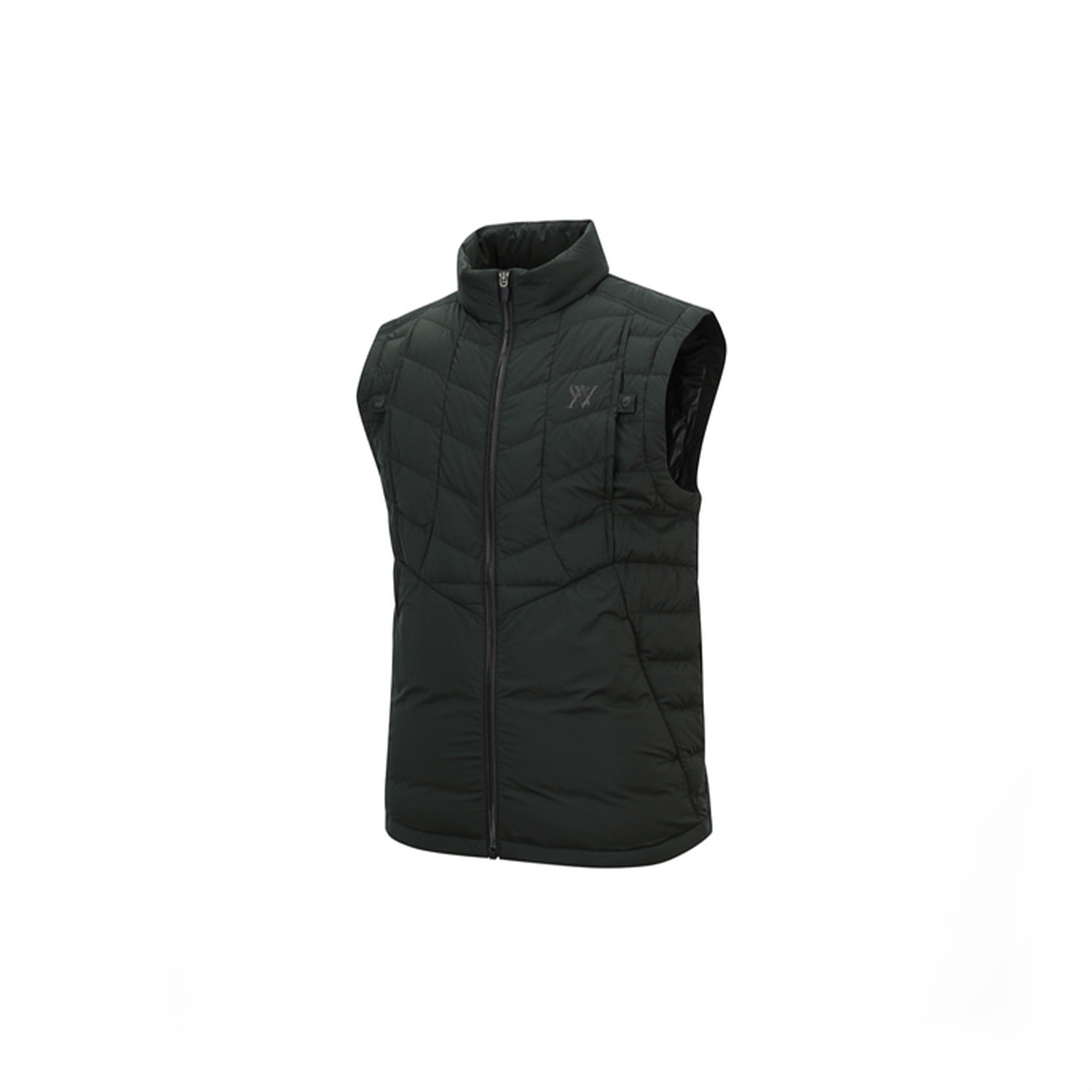 ANEW Golf Men Incision Point Down Vest - Green