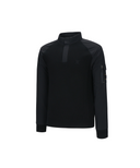 ANEW Golf Men's Preformance Wind Block Hybrid Pullover - Black