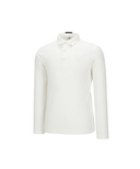ANEW Golf Men's Collar Back Point L/TS - Ivory
