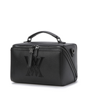 Women's Diamond Square Color Tote Bag - Black