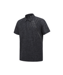 ANEW GOLF Men's SM Logo Point Short T-Shirt - Charcoal Grey