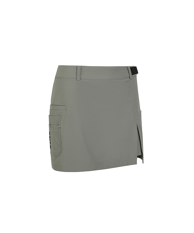 Anew Golf Women's SM Cargo Incision Skirt - Ligh Khaki