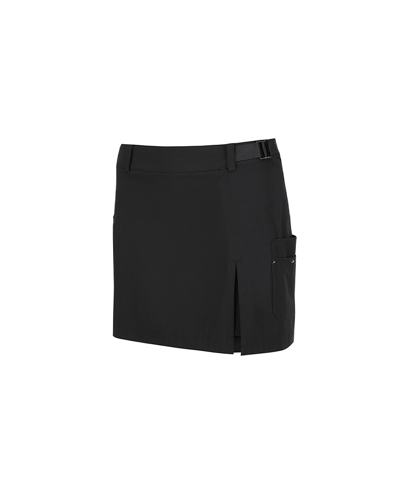 Anew Golf Women's SM Cargo Incision Skirt - Black