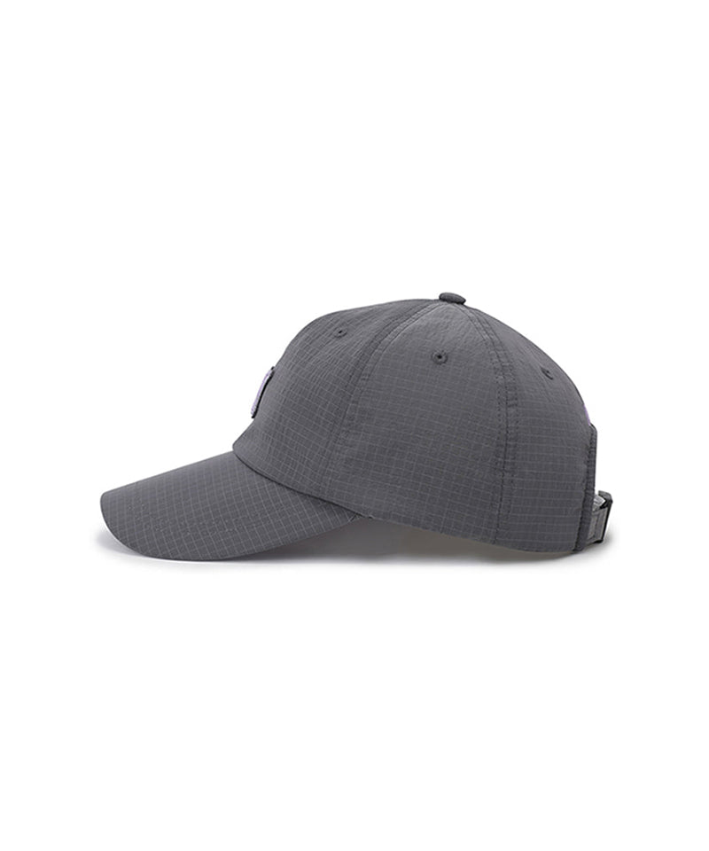 Nylon Rip Stop Ball Cap - Grey