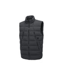 ANEW GOLF Men's Zipper Point Down Vest - Dark Gray