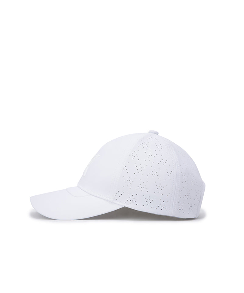Anew Golf Uni Black Finish Punching Cap - White