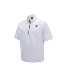 ANEW GOLF Men's SM Short Sleeve Anorak Jacket - White