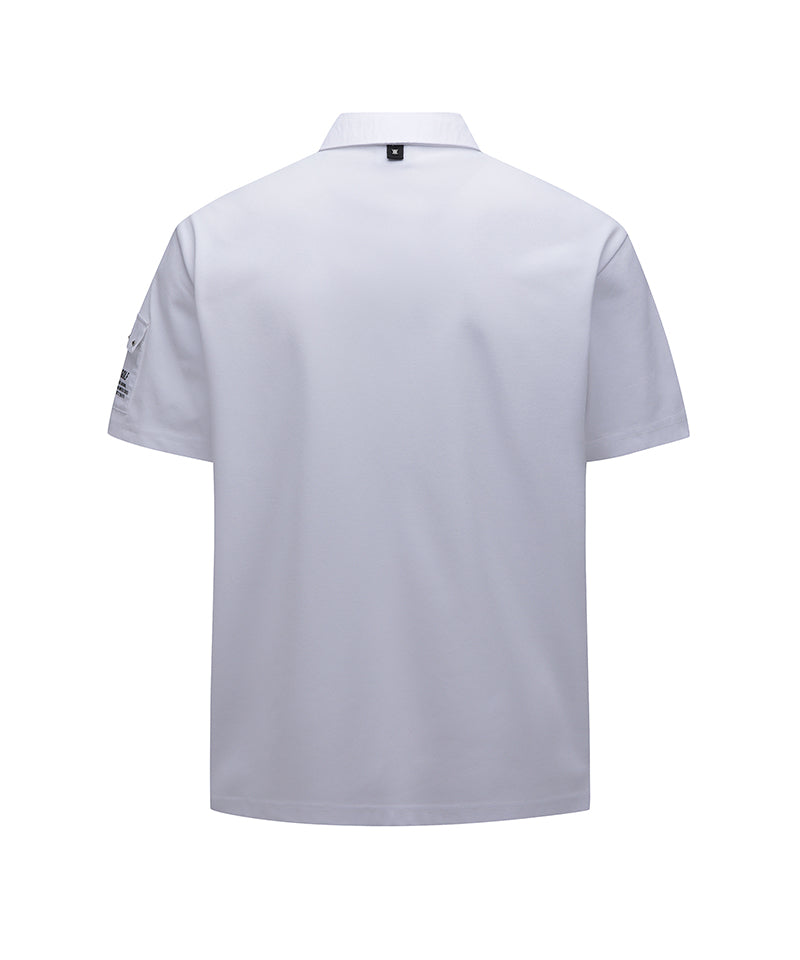 Men's Sleeve Pocket Short T-Shirt