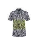 [Legacy Sale] Men's Hawiian Pattern Polo - White