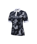 ANEW Golf Women's SM Half Sleeve Short T-Shirt - Black