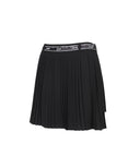 Women Camo Band Pleats SQ - Black