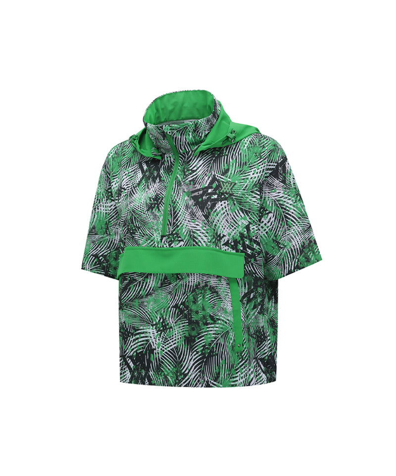 ANEW Golf Women's SM Hoody Anorak Jacket - Green