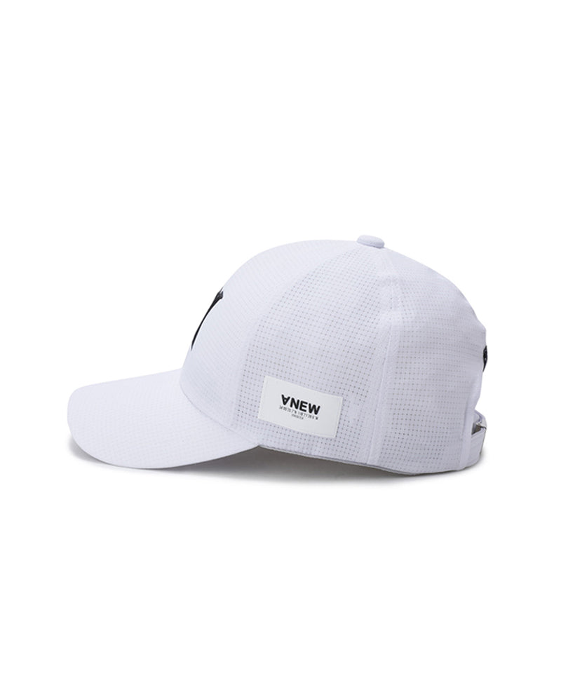 Anew Golf Uni Rip Mesh Cap - White – Anew Golf USA