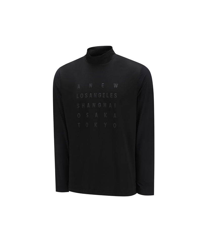 Men's Summer Long Sleeve T-Shirt - Black