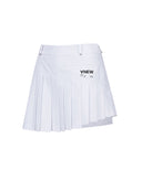 Women Pleats Half H/PT - White