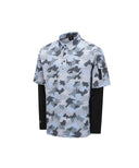 Anew Golf Men's SM Hybrid Long T-Shirt - Light Blue